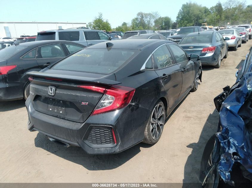 2018 HONDA CIVIC SI SEDAN 2HGFC1E57JH710474