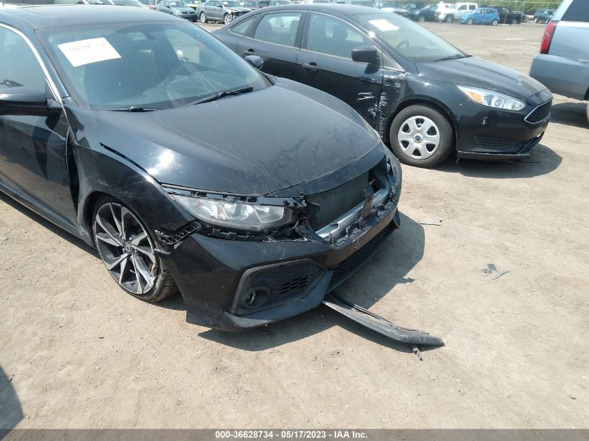 2018 HONDA CIVIC SI SEDAN 2HGFC1E57JH710474