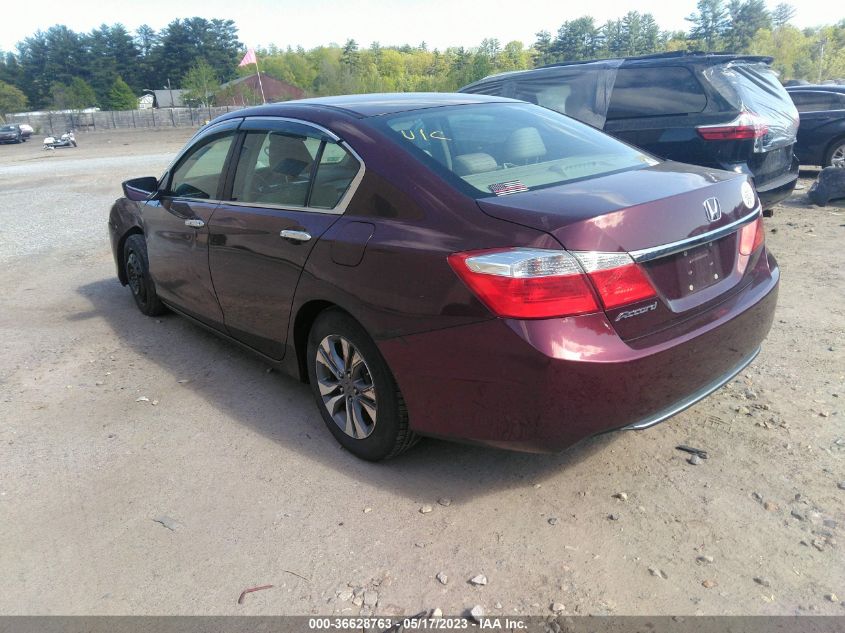 2014 HONDA ACCORD SEDAN LX - 1HGCR2F38EA110653