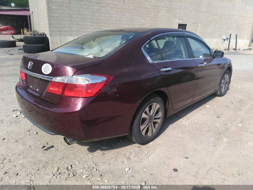 2014 HONDA ACCORD SEDAN LX - 1HGCR2F38EA110653