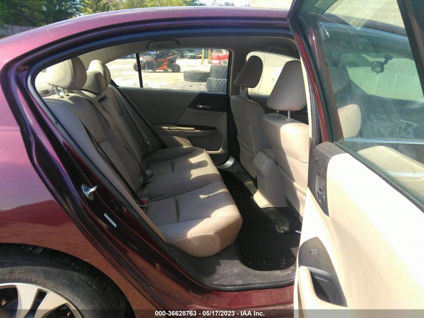 2014 HONDA ACCORD SEDAN LX - 1HGCR2F38EA110653