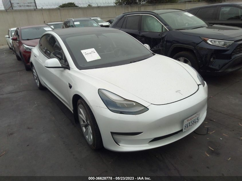 2021 TESLA MODEL 3 STANDARD RANGE PLUS - 5YJ3E1EA5MF937407