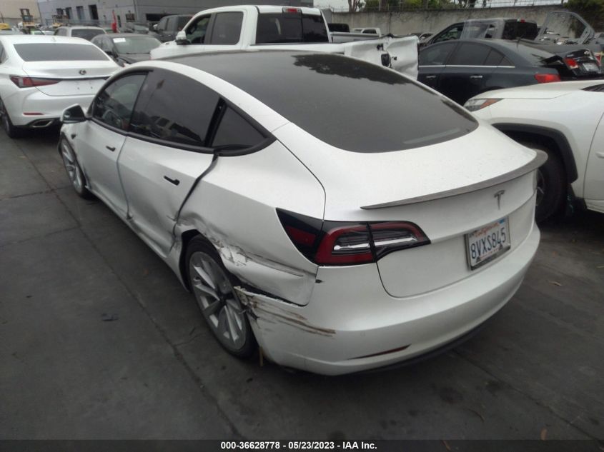 2021 TESLA MODEL 3 STANDARD RANGE PLUS - 5YJ3E1EA5MF937407