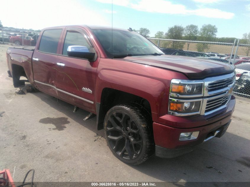 2014 CHEVROLET SILVERADO 1500 HIGH COUNTRY - 3GCUKTEC9EG476878
