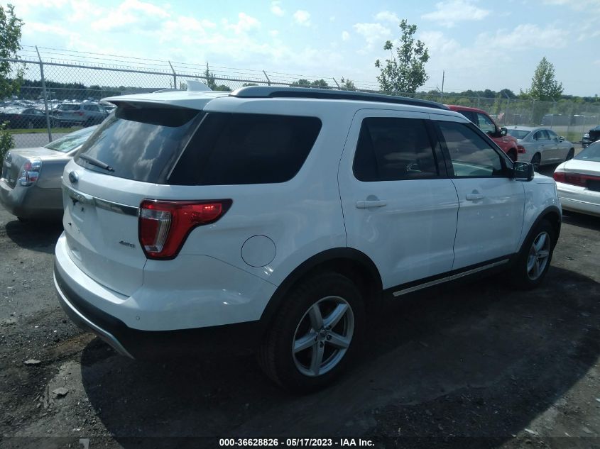 2016 FORD EXPLORER XLT - 1FM5K8D89GGB68666