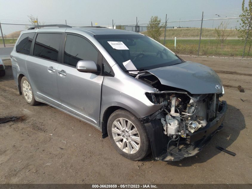 2013 TOYOTA SIENNA XLE AAS/XLE/LTD - 5TDYK3DC1DS404687