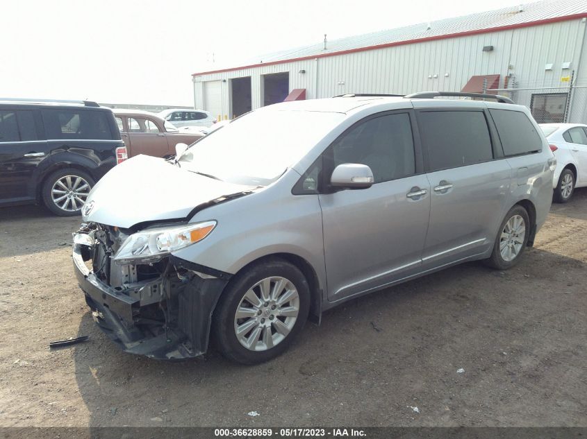 2013 TOYOTA SIENNA XLE AAS/XLE/LTD - 5TDYK3DC1DS404687