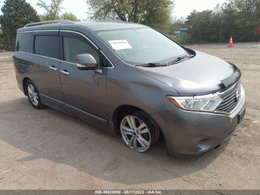 2014 NISSAN QUEST SL - JN8AE2KP3E9102783