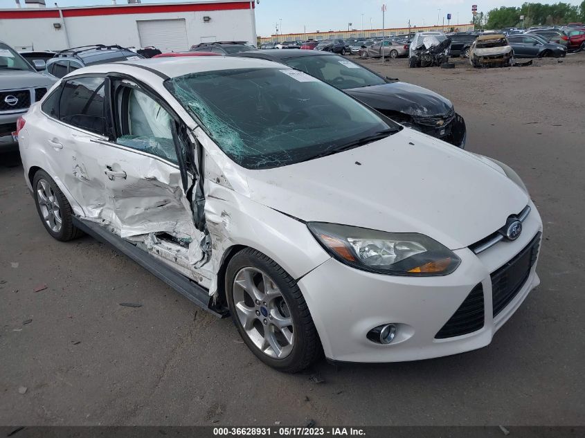 2014 FORD FOCUS TITANIUM - 1FADP3J27EL197761