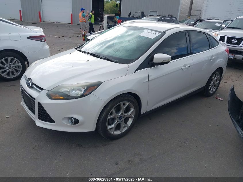 2014 FORD FOCUS TITANIUM - 1FADP3J27EL197761