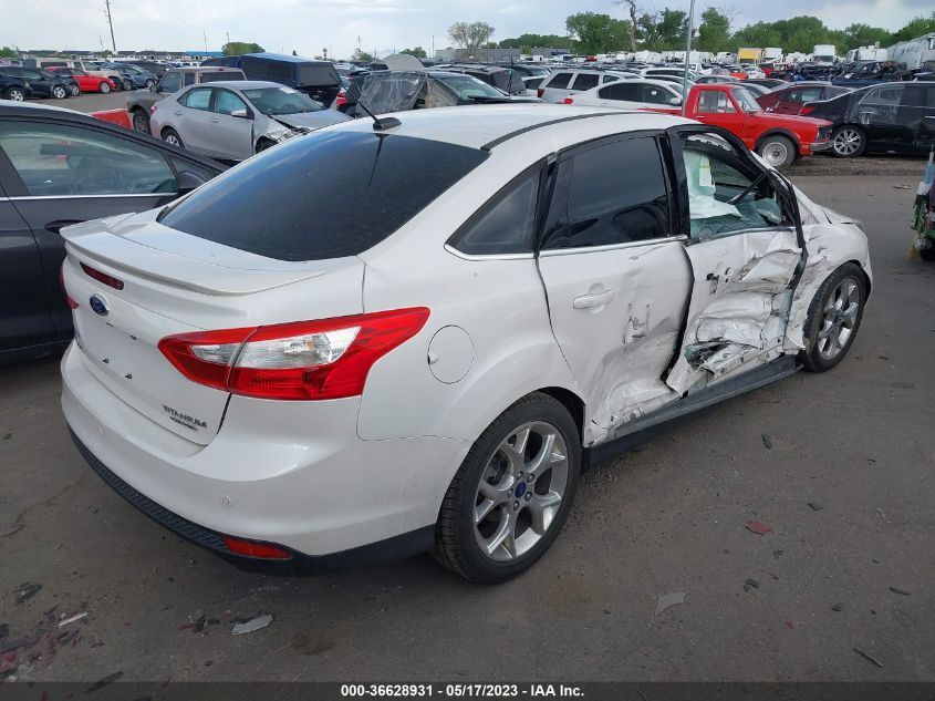 2014 FORD FOCUS TITANIUM - 1FADP3J27EL197761