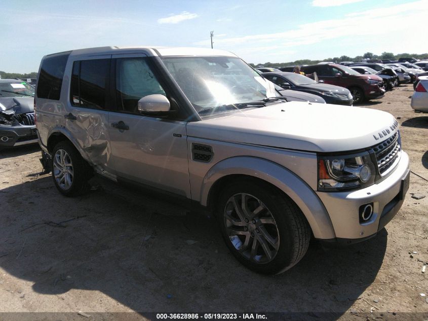 2016 LAND ROVER LR4 HSE - SALAG2V6XGA838994
