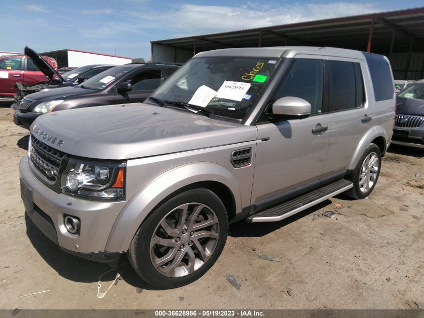 2016 LAND ROVER LR4 HSE - SALAG2V6XGA838994