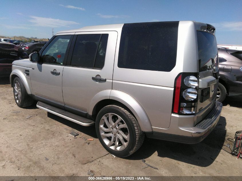 2016 LAND ROVER LR4 HSE - SALAG2V6XGA838994