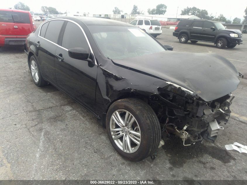 2013 INFINITI G37 SEDAN JOURNEY - JN1CV6AP4DM721792