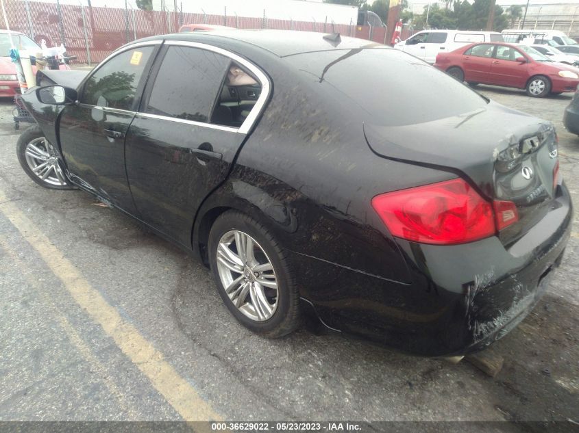 2013 INFINITI G37 SEDAN JOURNEY - JN1CV6AP4DM721792