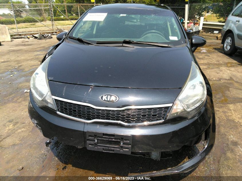 2016 KIA RIO EX - KNADN4A31G6627619