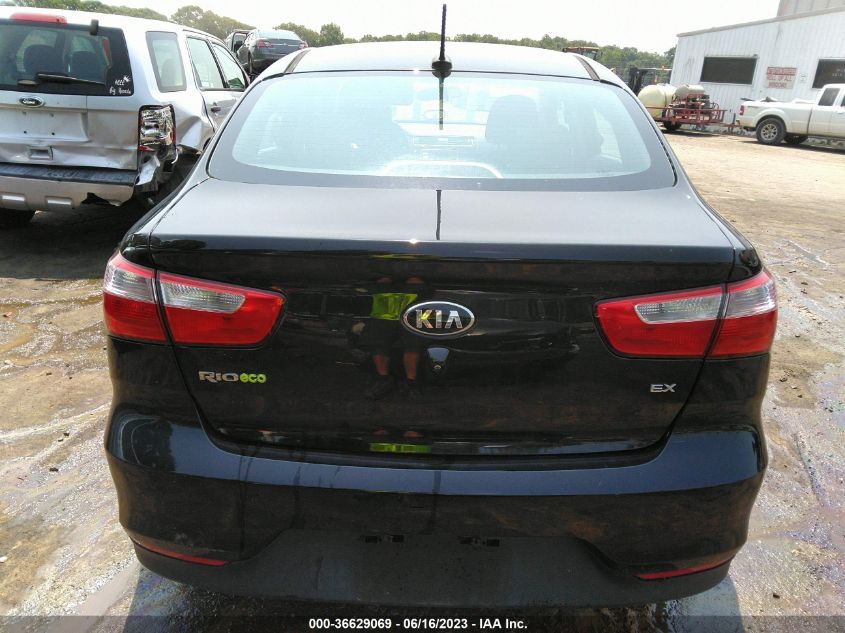 2016 KIA RIO EX - KNADN4A31G6627619