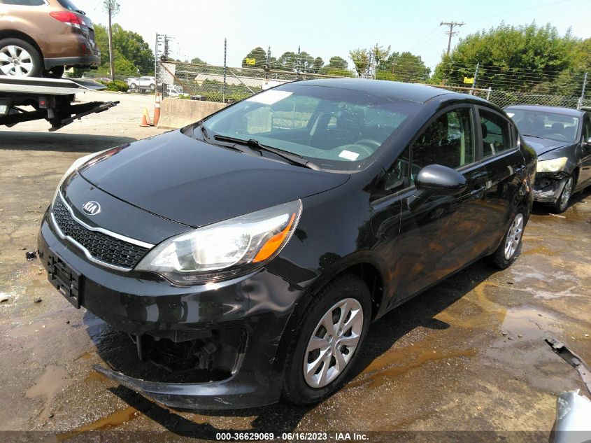 2016 KIA RIO EX - KNADN4A31G6627619