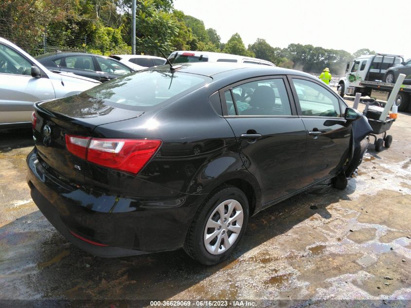 2016 KIA RIO EX - KNADN4A31G6627619