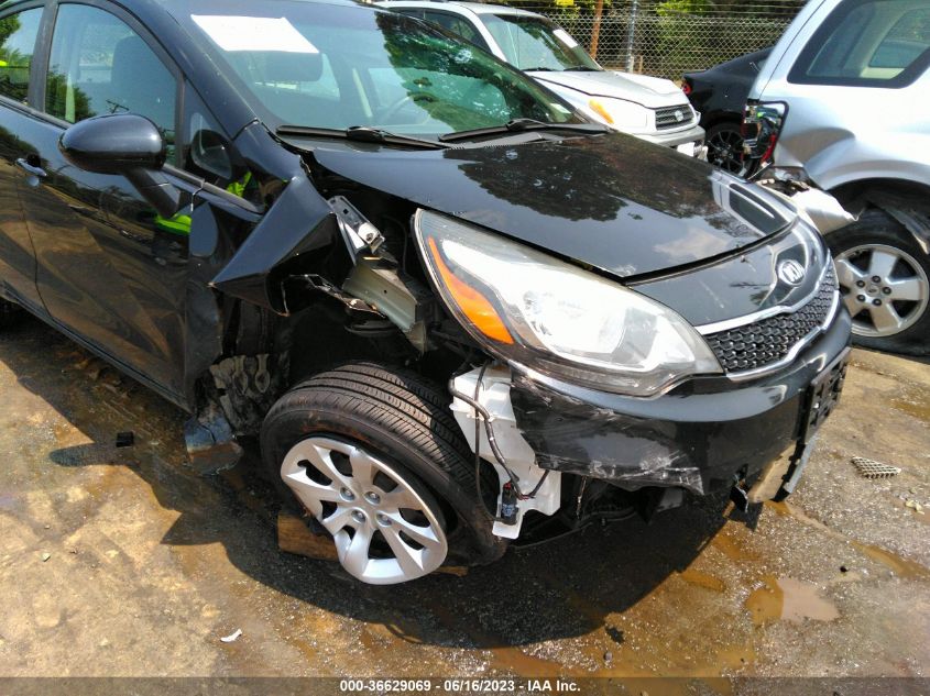 2016 KIA RIO EX - KNADN4A31G6627619