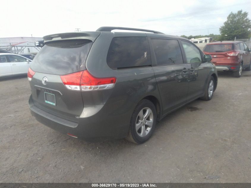 2014 TOYOTA SIENNA LE - 5TDKK3DC1ES512976