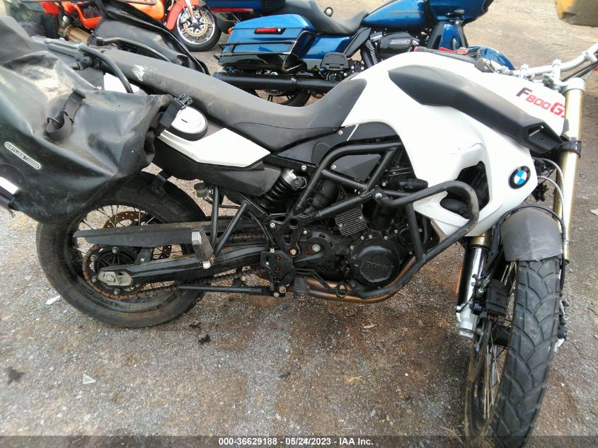 2011 BMW F800 GS WB1022901BZU03277