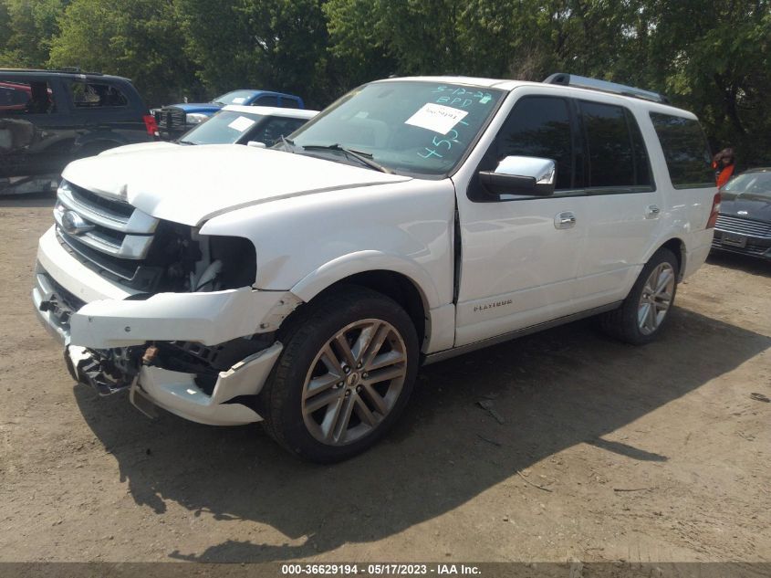 2016 FORD EXPEDITION PLATINUM - 1FMJU1MT9GEF44539