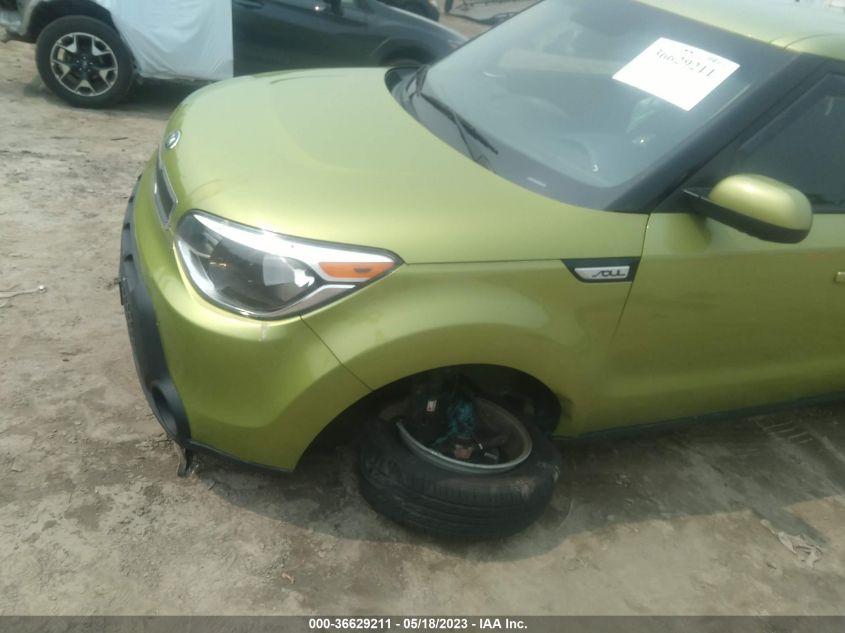 2016 KIA SOUL BASE - KNDJN2A27G7836309