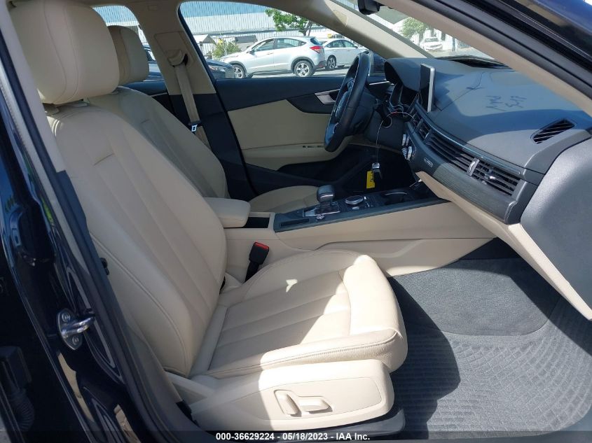2018 AUDI A4 PREMIUM PLUS - WAUENAF43JN017965
