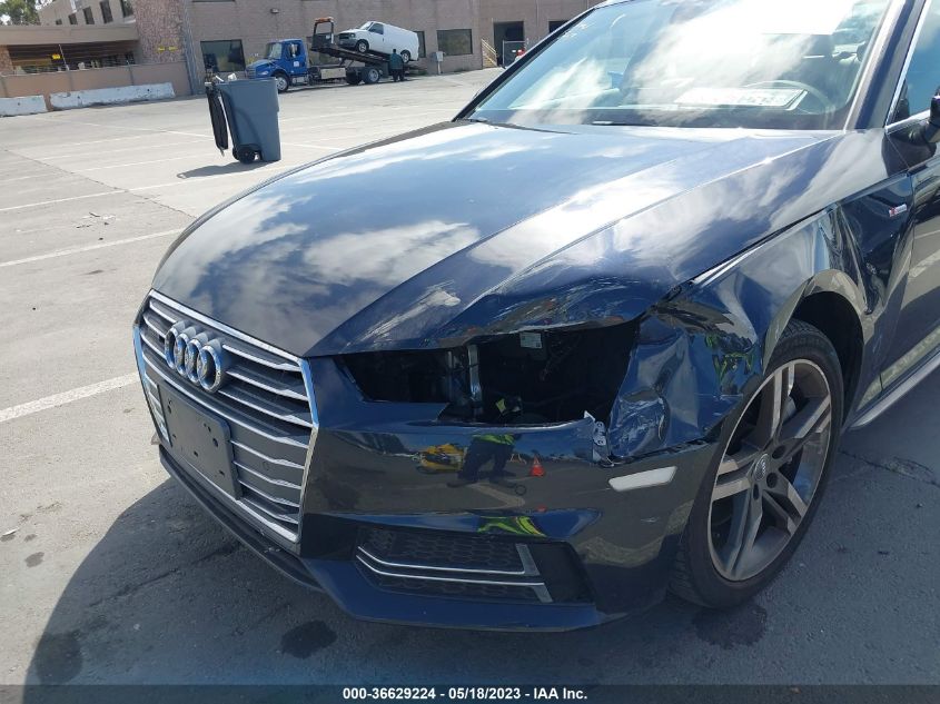 2018 AUDI A4 PREMIUM PLUS - WAUENAF43JN017965