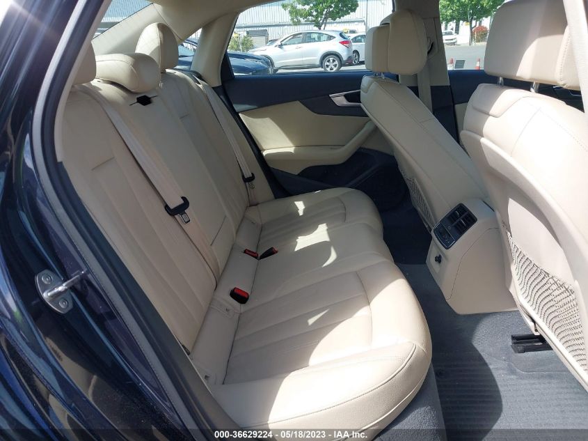 2018 AUDI A4 PREMIUM PLUS - WAUENAF43JN017965
