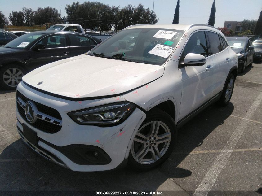 2021 MERCEDES-BENZ GLA GLA 250 - W1N4N4GB0MJ120830