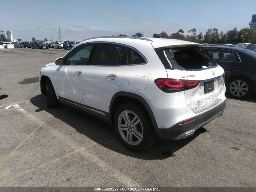 2021 MERCEDES-BENZ GLA GLA 250 - W1N4N4GB0MJ120830