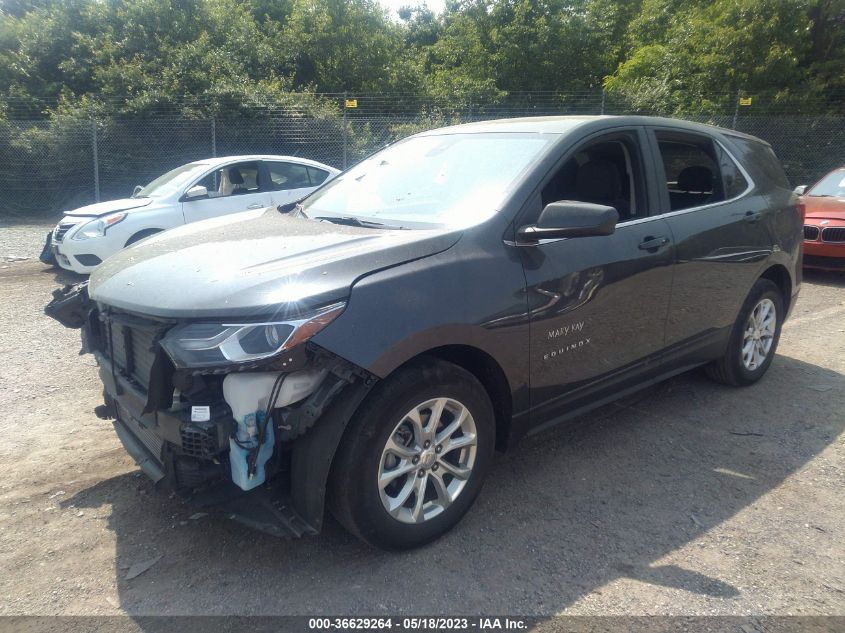 2021 CHEVROLET EQUINOX LT - 2GNAXKEV5M6101037