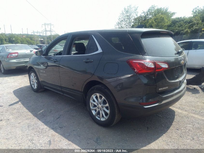 2021 CHEVROLET EQUINOX LT - 2GNAXKEV5M6101037