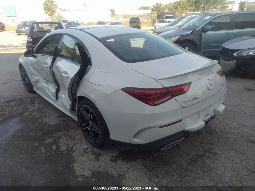2020 MERCEDES-BENZ CLA CLA 250 - W1K5J4HB3LN132506