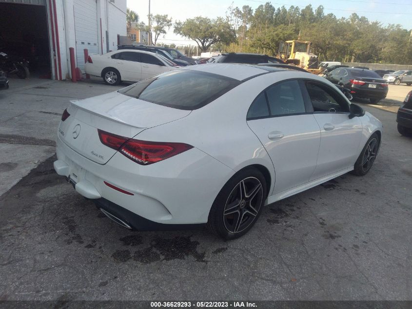 2020 MERCEDES-BENZ CLA CLA 250 - W1K5J4HB3LN132506
