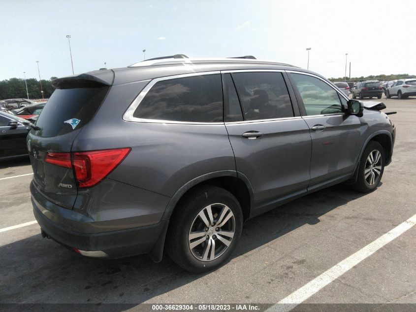 2016 HONDA PILOT EX-L - 5FNYF6H64GB094246