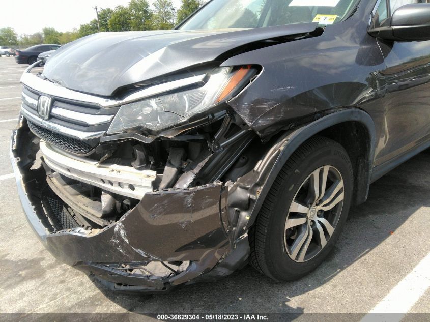 2016 HONDA PILOT EX-L - 5FNYF6H64GB094246