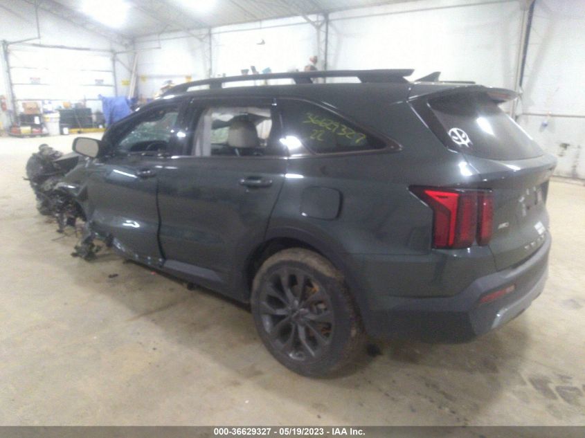 2022 KIA SORENTO X-LINE EX - 5XYRHDLF2NG093709