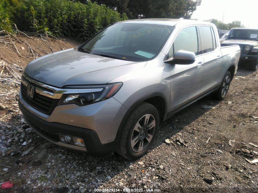 2018 HONDA RIDGELINE RTL-E - 5FPYK3F74JB016361