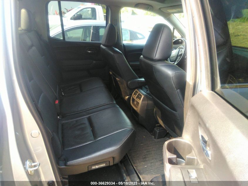 2018 HONDA RIDGELINE RTL-E - 5FPYK3F74JB016361