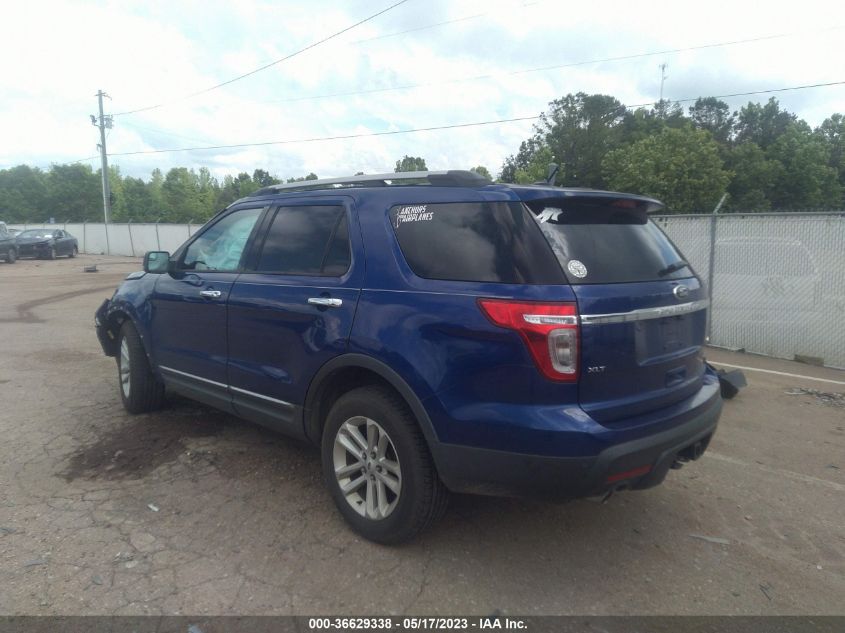 2013 FORD EXPLORER XLT - 1FM5K8D83DGA13011