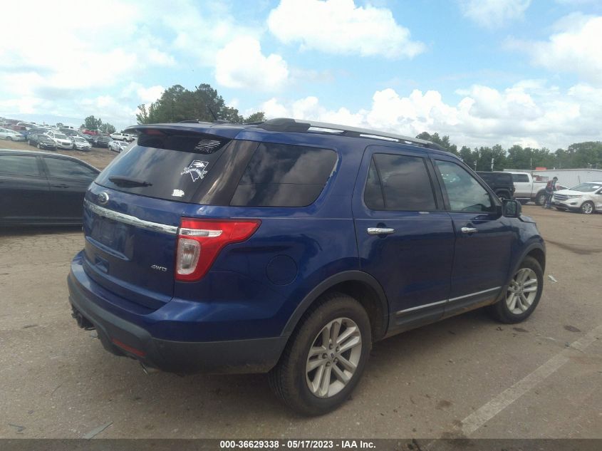2013 FORD EXPLORER XLT - 1FM5K8D83DGA13011