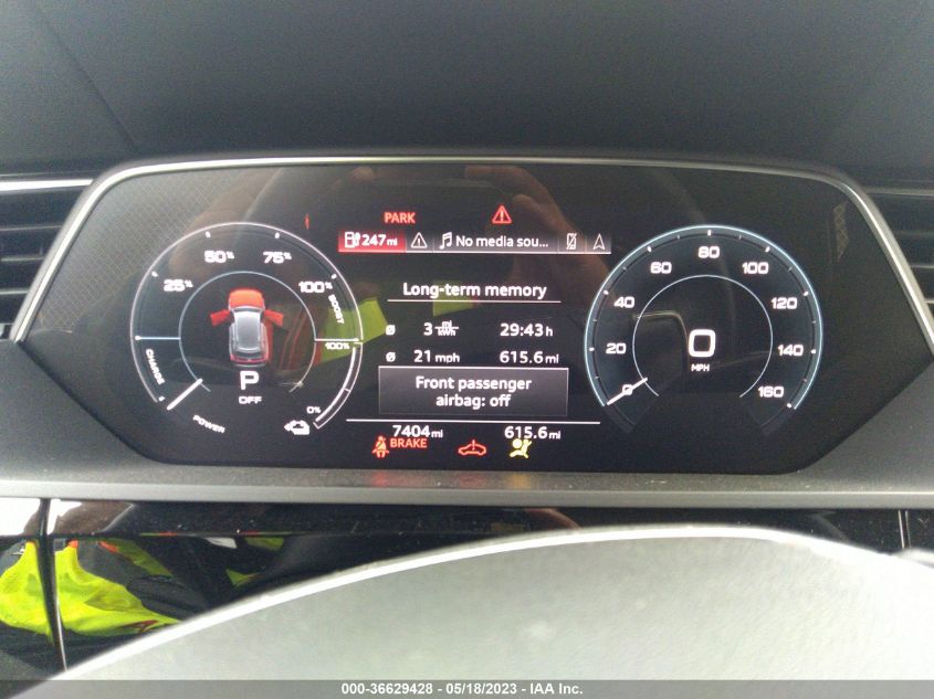 2022 AUDI E-TRON PREMIUM - WA1AAAGEXNB019475