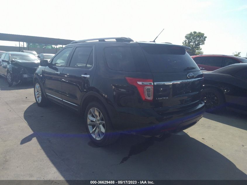 2013 FORD EXPLORER LIMITED - 1FM5K7F83DGB26755