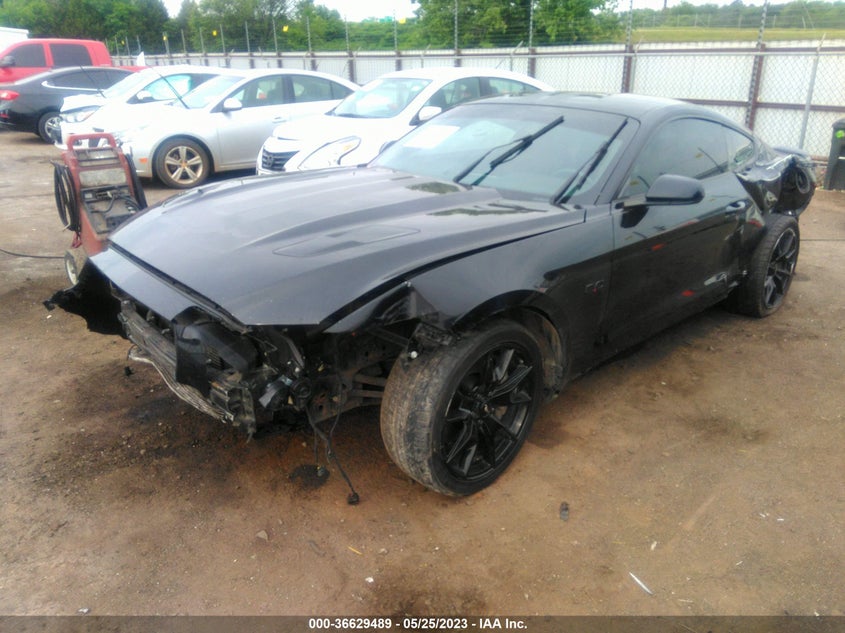 VIN 1FA6P8CF2H5255614 2017 FORD MUSTANG GT