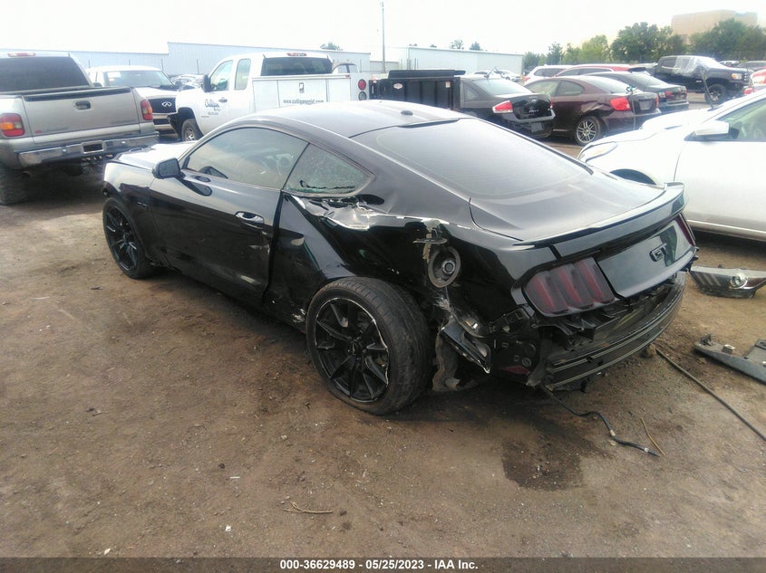 VIN 1FA6P8CF2H5255614 2017 FORD MUSTANG GT