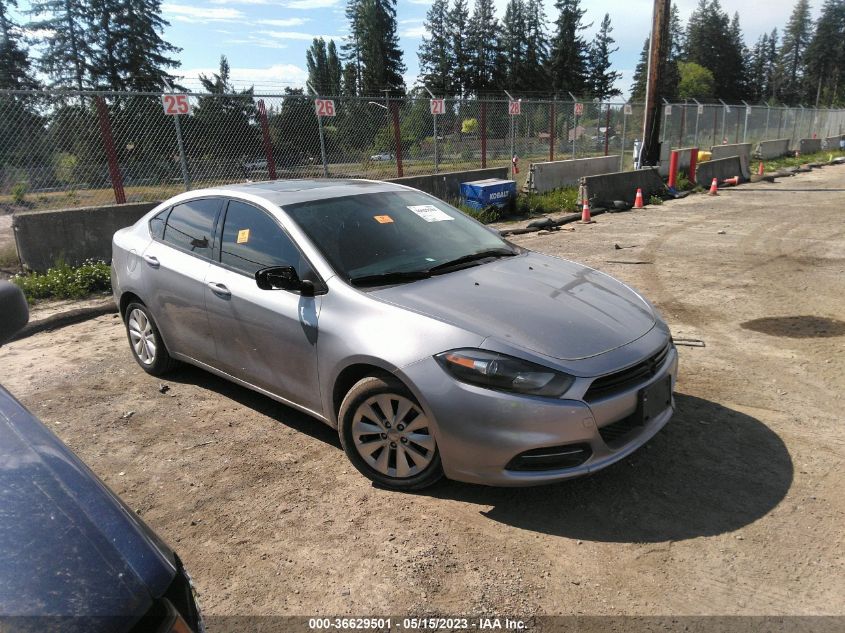2014 DODGE DART SXT - 1C3CDFBB5ED902067